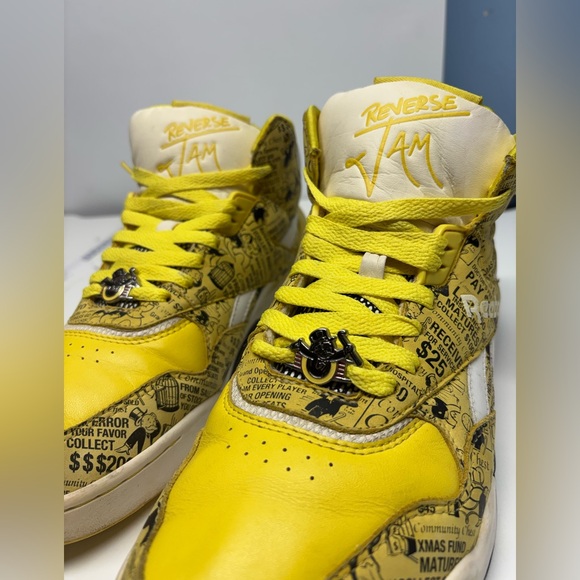 Reebok Monopoly Other - Reebok Monopoly Reverse Jam sneakers size 9